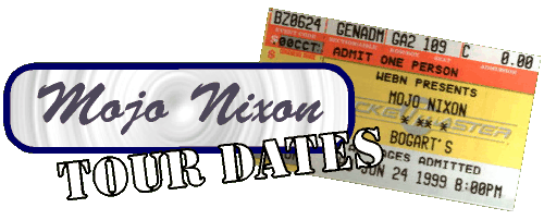 Mojo Tour Dates & Appearances